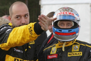 Illustration for article titled Vladimir Putin Drives F1 Car: Insert "In Soviet Russia" Joke Here
